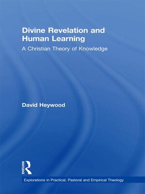 cover image of Divine Revelation and Human Learning